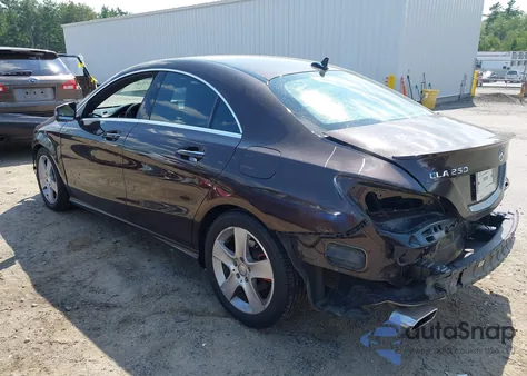 2016 Mercedes-Benz Cla 250 4Matic z USA, uszkodzony, nr VIN WDDSJ4GB0GN311032